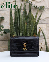 Ysl Sunset medium with gold hardware